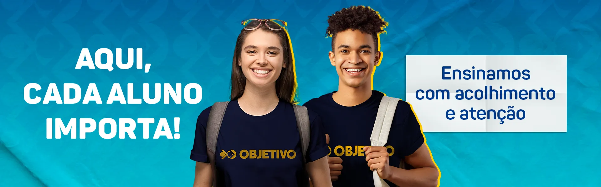 Nosso sistema de ensino tem sempre como foco na qualidade e o desenvolvimento completo dos alunos.